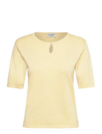 Bruun & Stengade Bs Francesca  Regular Fit T Shirt Yellow S