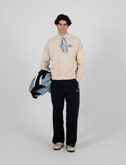 Prohibited Racer Trackpants Black Black S