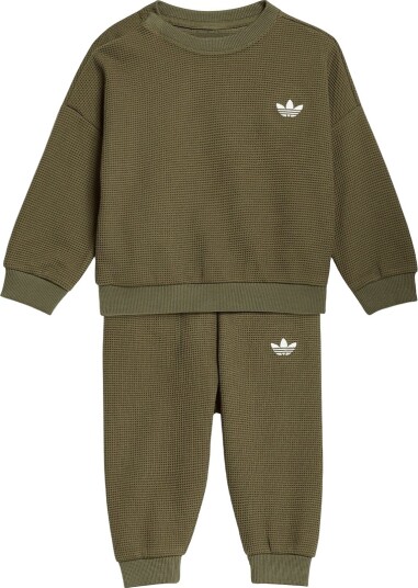 Adidas Originals Sett Genser/Bukser Olive Lag Adidas Originals 62 Genser Grønn