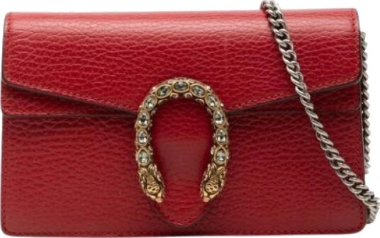 Gucci Vintage Dame Pre owned Rød ONE SIZE, Gucci Vintage Dame Pre owned Rød ONE SIZE,