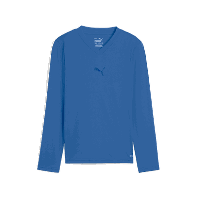Puma teamGOAL Baselayer Tee Long Sleeve, kompresjonstrøye, junior Blue 116