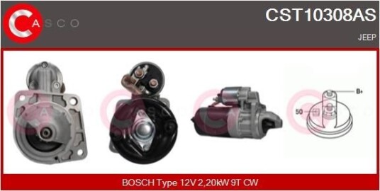 Starter CASCO CST10308AS