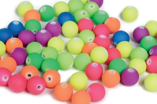 Pearl`n fun Pärlor 10mm blandade färger, 125g