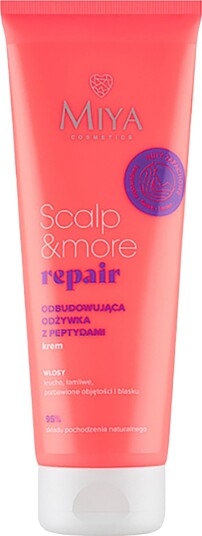 Miya_Scalp &Amp Mer Gjenoppbyggende Balsam Med Repair Peptides 200Ml