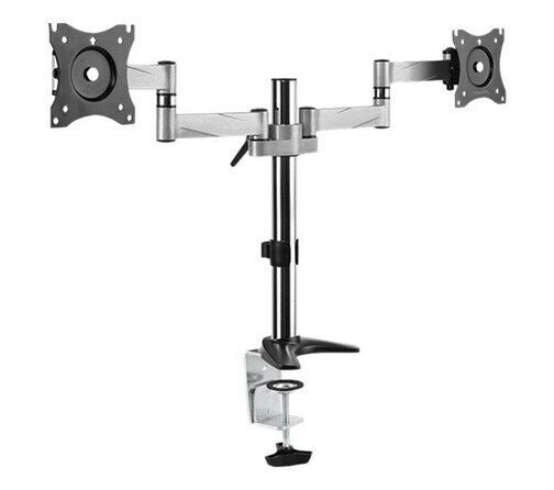 LogiLink Dual monitor mount 13-27" aluminum arm length: 342 mm