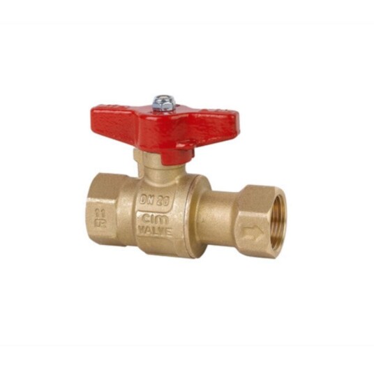 Cimberio CIM 356cr Kuleventil med Vinge 1/2"