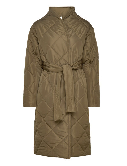 NORR Alma Quilted Jacket Khaki green 36 NORR Alma Quilted Jacket Khaki green 36