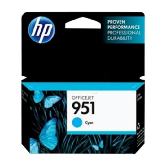 HP Blekk 951 Cyan HP Blekk 951 Cyan