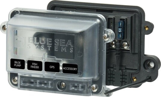Blue Sea Systems Sikringsskap 4x ATC Lukket