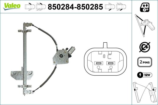 Vindusheis VALEO 850284