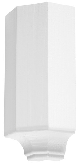 Rindalslist TAKKLOSS 45X45X125 FURU UTVENDIG HJØRNE MALT