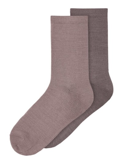 Name It   Ullsokker 2 Pk Wak Peppercorn   37 39