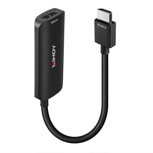 Lindy HDMI til DisplayPort 1.2 Adapter 4K 60Hz 157m