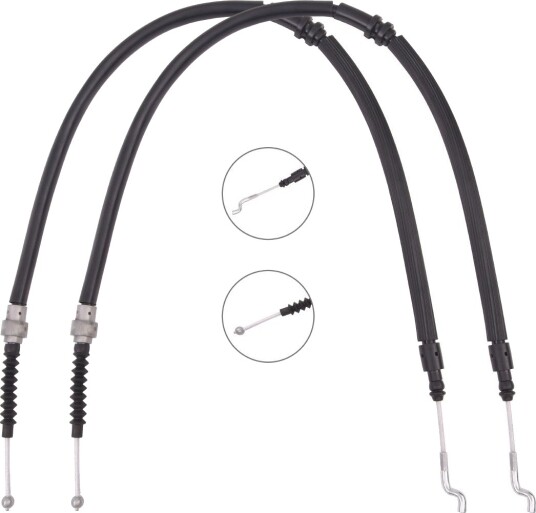 RIDEX 124C1184 Tautrekk håndbremse RIDEX 124C1184 Tautrekk håndbremse