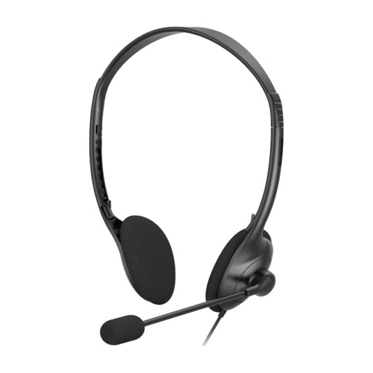 Eletra Chat USB A/C headset Svart