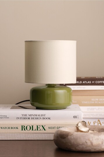 &Home Bordlampe Bobo Grønn Bordlamper