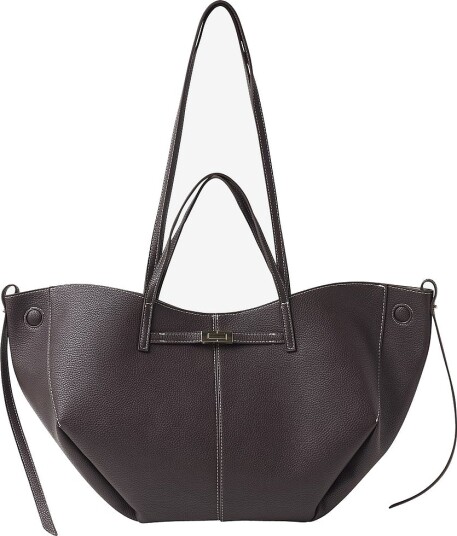 Gina Tricot Totebag Detail Strap Tote Bag Brun Gina Tricot Totebag Detail Strap Tote Bag Brun