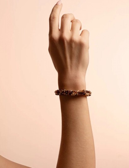 SNÖ of Sweden Bubble Elastic Brace G/Brown - Onesize - Brown - ONE SIZE