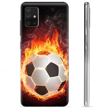 Samsung Galaxy A51 TPU-deksel Fotballflamme