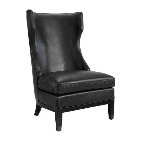 Reed skinnlenestol mountain black