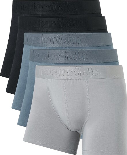 Resteröds   Boxer Bamboo 5 pk Regular Leg   Flerfarget