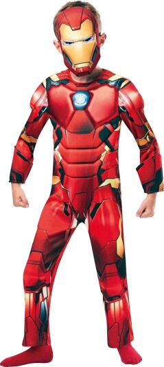 Avengers™ Iron Man Deluxe Barn Kostyme - Medium