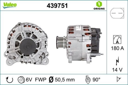 Dynamo VALEO 439751