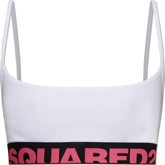 Dsquared2 Dame Topper Hvit M,