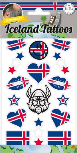 Island Midlertidige Tatoveringer Island Midlertidige Tatoveringer