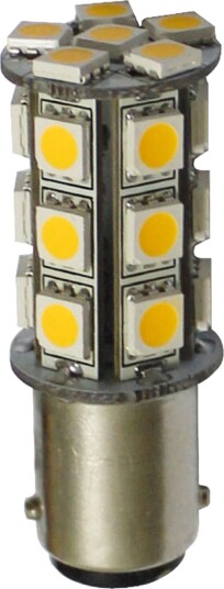 LED pære 12/24 V BA15D 2,5 W 264 lm LED pære 12/24 V BA15D 2,5 W 264 lm