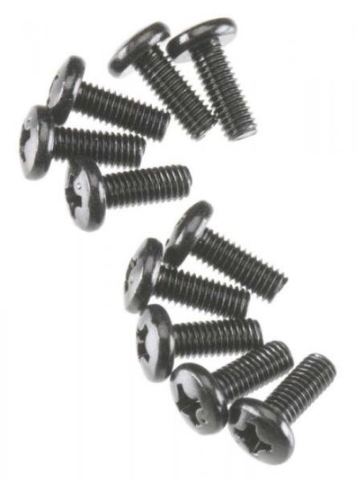 Axial 664 Binder Head M3x8mm Black Oxide 10