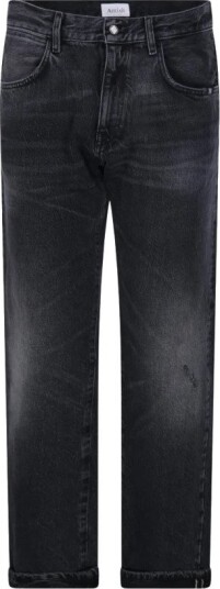 Amish Herre Jeans Svart W34,