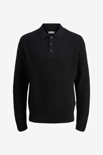 Jack & Jones Pullover jjKaito Svart Jack & Jones Pullover jjKaito Svart