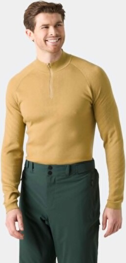 Helly Hansen Men’s Lifa® Merino Knitevo Half-zip Brun M