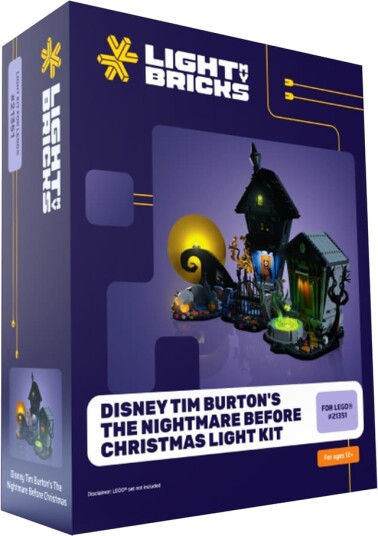 Light My Bricks Nightmare before Christmas lyssett