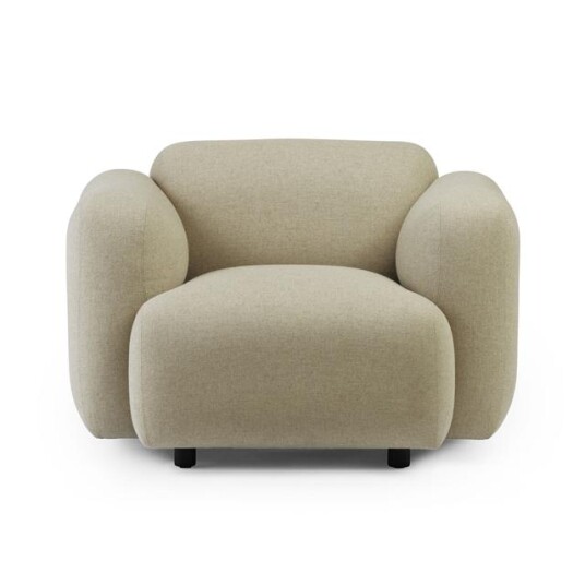 Normann Copenhagen Normann Copenhagen Swell Lenestol Lys Sand MLF20