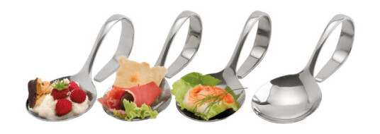 WEIS Gourmetskje i stål for tapas. 4pk WEIS Gourmetskje i stål for tapas. 4pk