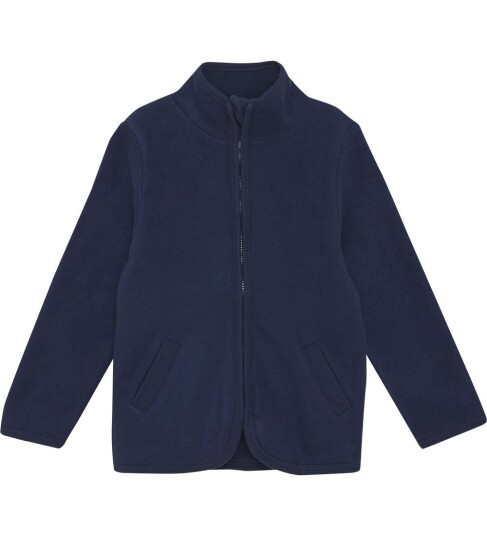 Huttelihut Jacket Cotton Fleece Blå 116