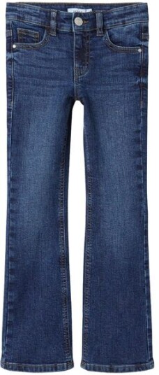 Name It Nkfpolly Skinny Boot Jeans til barn Dark Blue Denim
