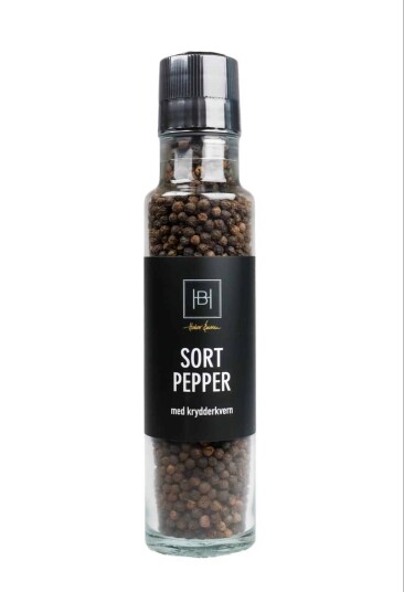 Halvor Bakke Sort pepper med krydderkvern