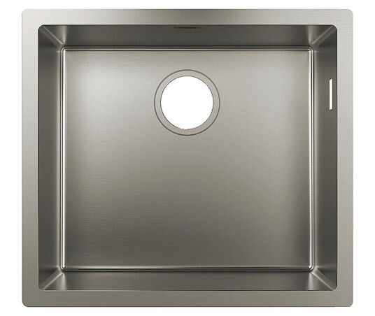 Hansgrohe S719-U500 Kjøkkenvask 498x398 cm, Rustfritt Stål