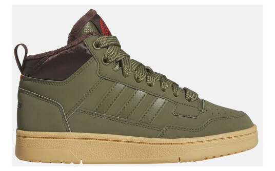 Adidas Rapid Court Mid J Winterized Olistr/Shabrn/Gum3 37 1/3 Uk 4.5 Sko
