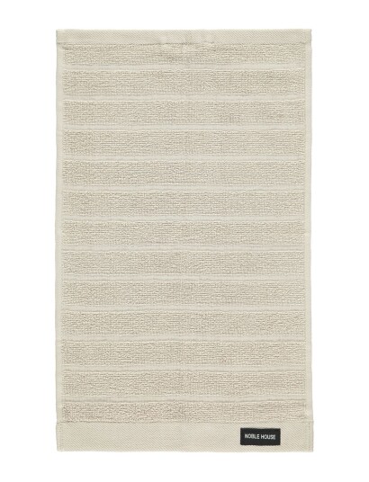 Noble House Terry Towel Novalie Season - Beige - 30X50CM Noble House Terry Towel Novalie Season - Beige - 30X50CM