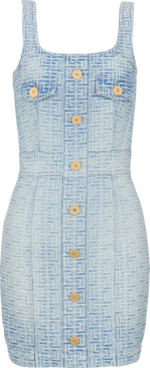 Balmain Dame Kjoler Blå M,