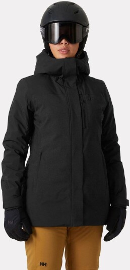 Helly Hansen Snowplay Lang Fôret Skijakke Dame SvartXS