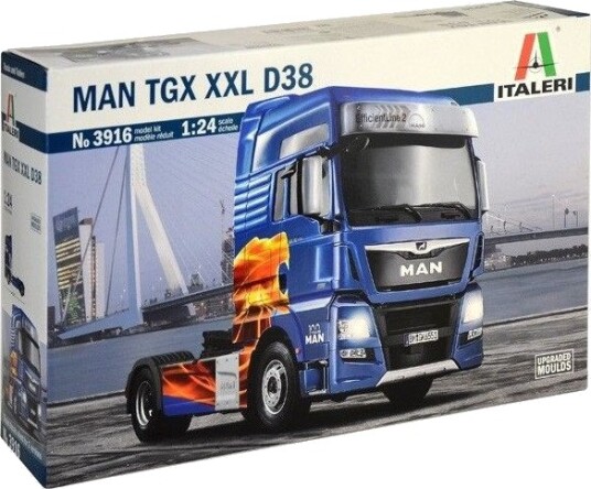 Italeri MAN TGX XXL Lastebil Byggesett 1:24