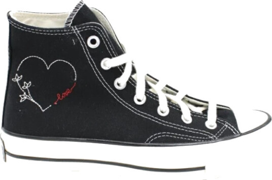 Converse Dame Sko Svart 40 EU, Converse Dame Sko Svart 40 EU,