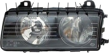 VAN WEZEL 0640965 Frontlykter