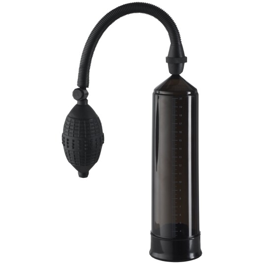 Pump Worx Målbar Penispumpe        - Svart