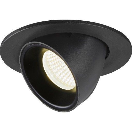 Slv Numinos Gimble S Innsunket Spotlight 1 Ampuller 4000 K 730 Lm Sort
